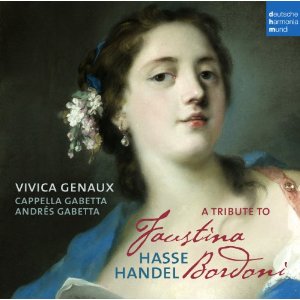 Vivica Genaux, Hommage à Faustina Bordoni - à paraître chez Deutsche Harmonia Mundi